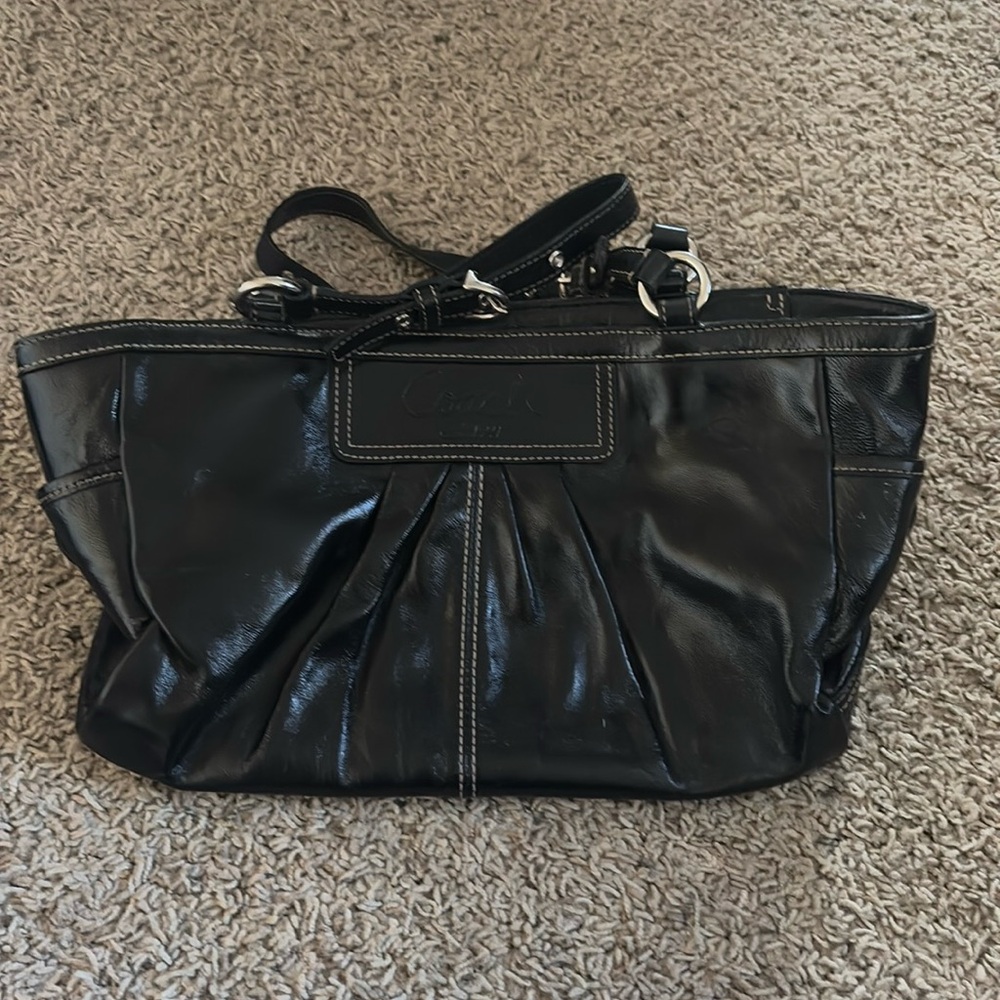 Super cute vintage black purse from coach